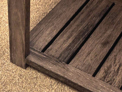 Ethan Allen 'Gannett' Rustic Side Table