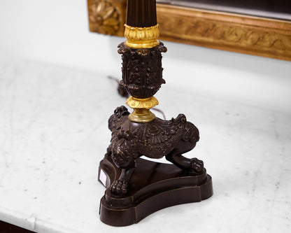 Pair of Table Lamps Empire Style