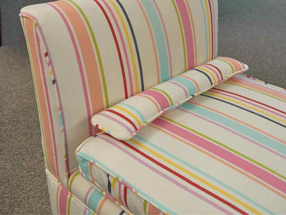 Pottery Barn Teen Striped Slipper Chair