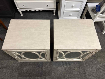 Pair of RH 'Elodie' Storage Nightstands