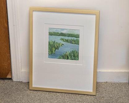 'Marshes 4' Framed Giclee