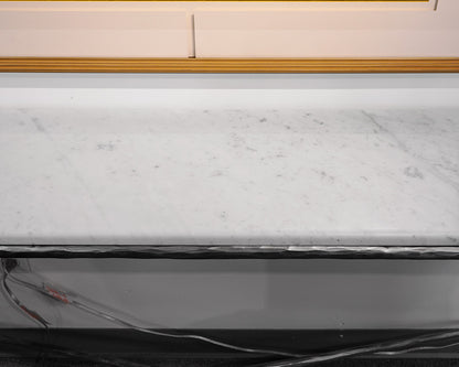 Restoration Hardware Thaddeus Marble Console Table