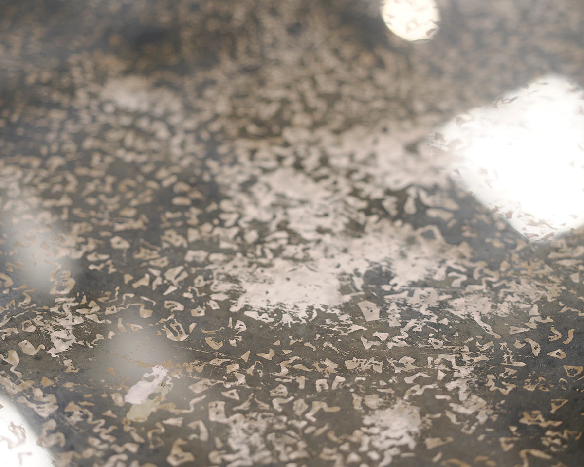 Antique Mirrored Cocktail Table