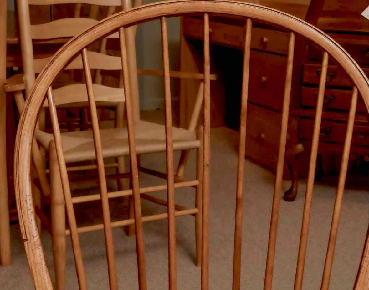 DR Dimes Cherry Windsor Dining Chair