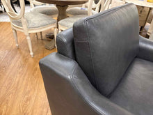 Burrow 'Nomad' Leather Armchair w/ Ottoman