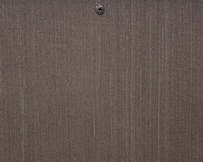 RH Herringbone 40" Closed Nightstand in Brown Oak Finish