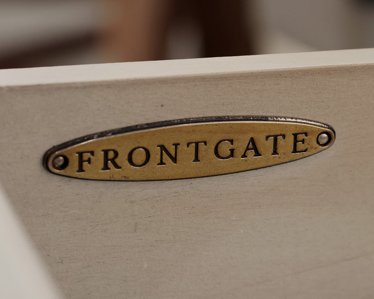 Frontgate Weathered Gray Writing Desk