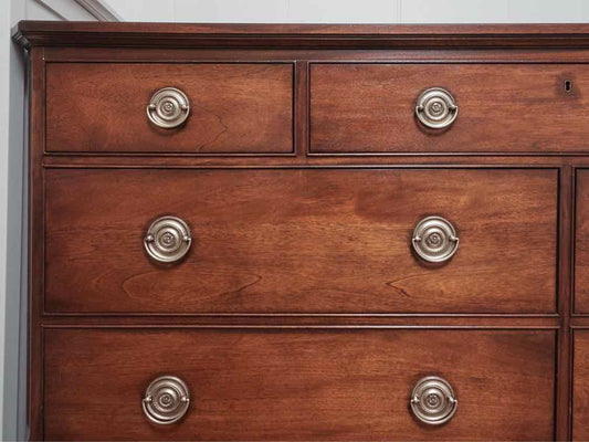 Ethan Allen  Mahogany 7 Drawer Double Dresser