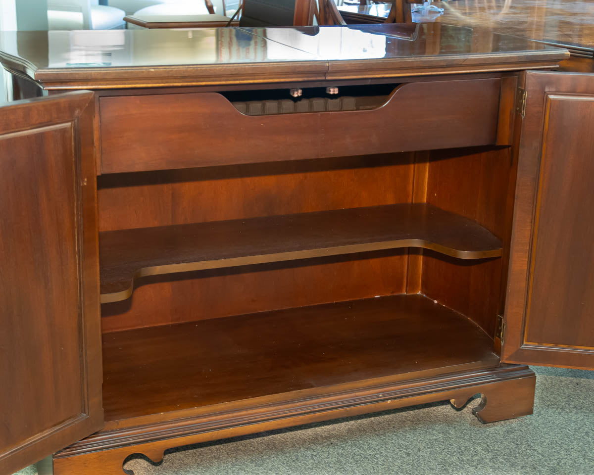 Drexel Mahogany Slide Top Server