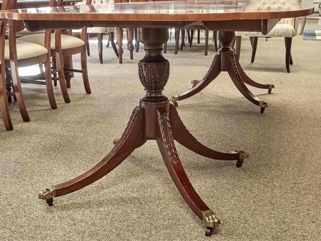 Baker Historic Charleston Reproduction Mahogany Dining Table