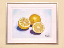 Lemons Still Life Art Print