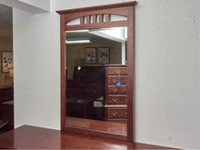Ethan Allen Cherry American  Impressions 6 Drawer  Dresse r& Mirror