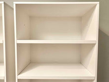 Pottery Barn Ivory Tall Bookcase with Adjustable Shelves