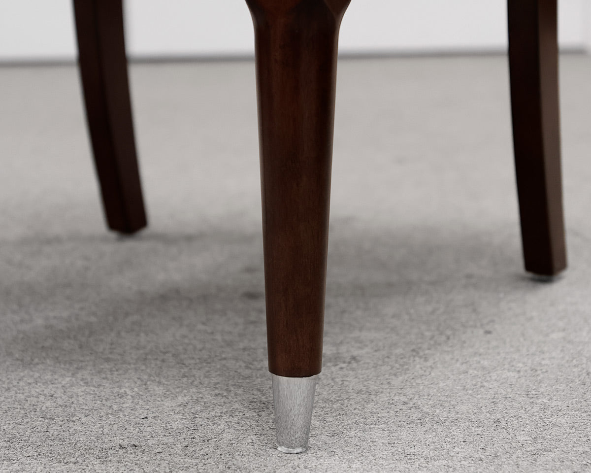 Set of 6 Custom Vangaurd Upholstered Dining Chairs