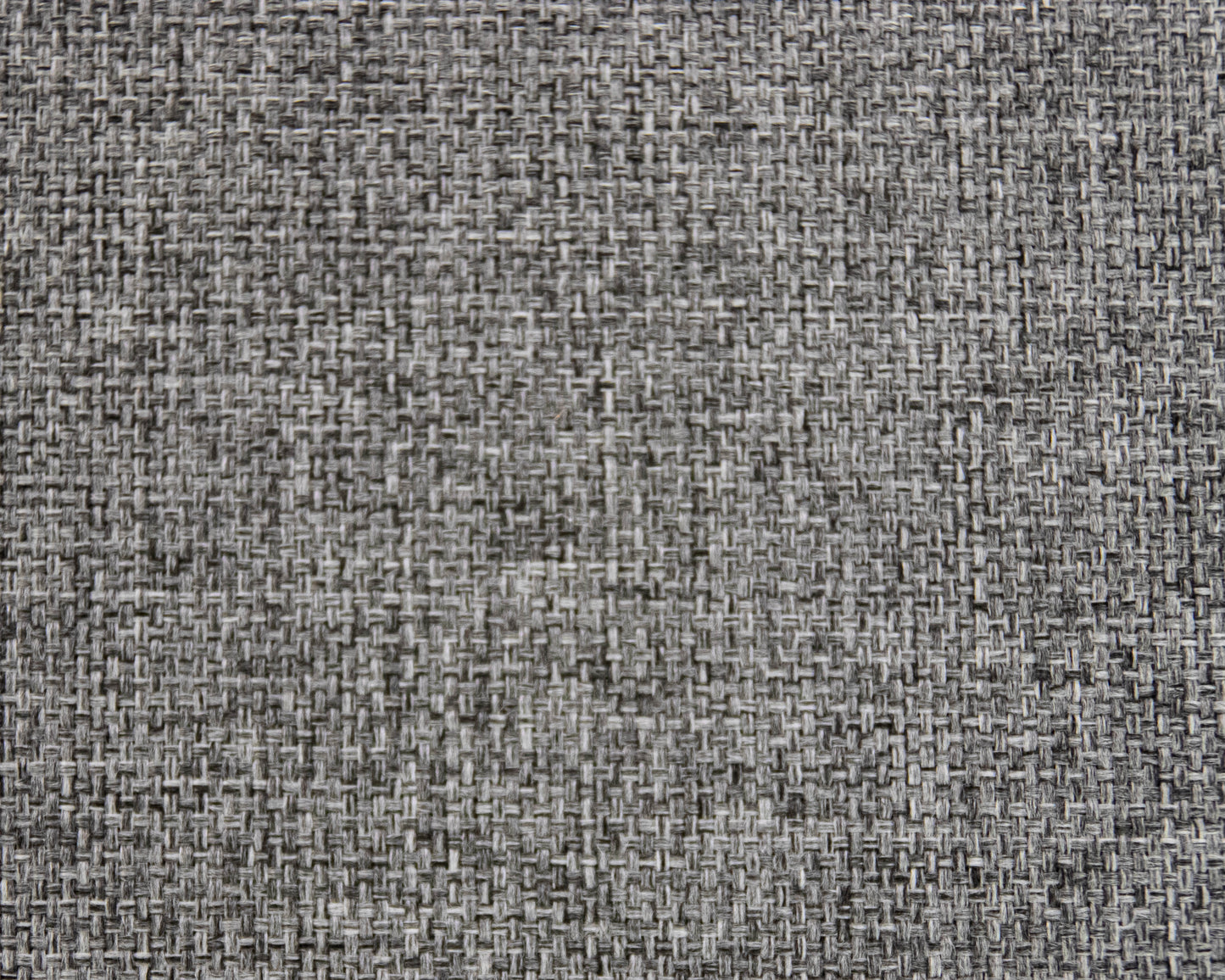Tight Back 3 Cushion Textured Grey Upholstered Sofa W/ Track Arms