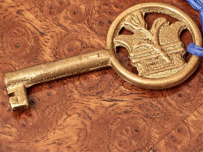 Baker Regency Burled Wood Secretary Desk