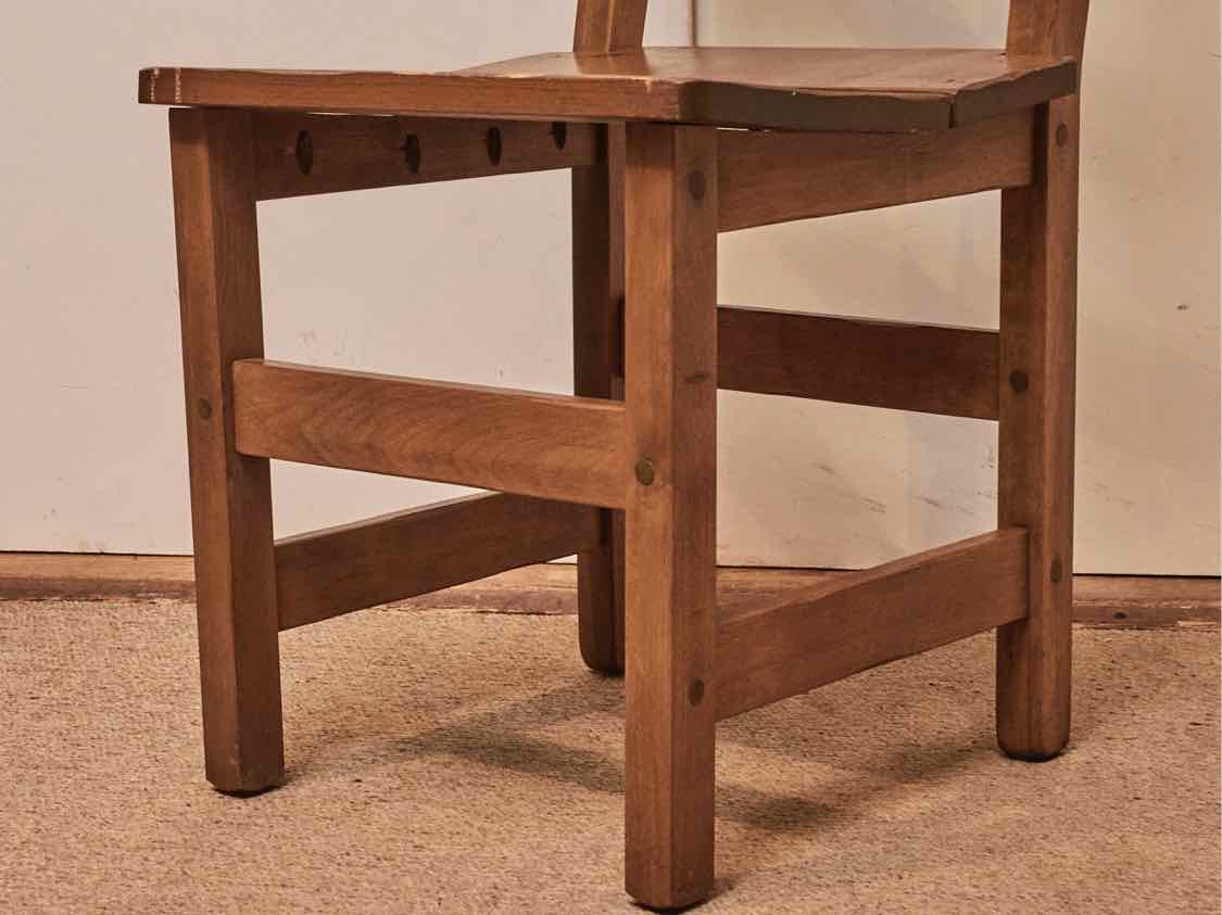 Domain Pine Plank Top Table &  8 Ladder Back Chair Set