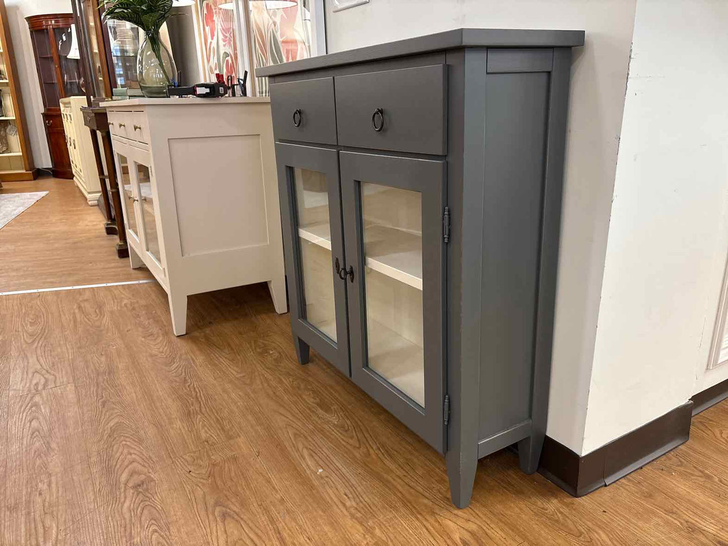 Crate & Barrel 'Stretto Grey' Entryway Cabinet
