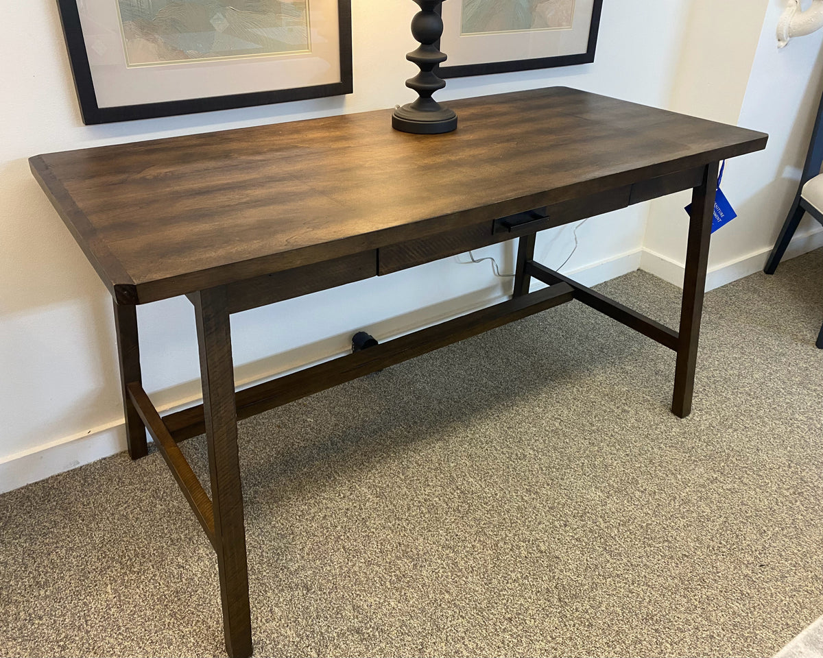 Pottery Barn Mateo Rustic Desk with Drawer in "Salvaged Natural"
