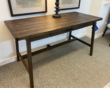 Pottery Barn Mateo Rustic Desk with Drawer in "Salvaged Natural"