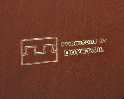 Dovetail Solid Maple Cheval Mirror in Dark Cherry Finish