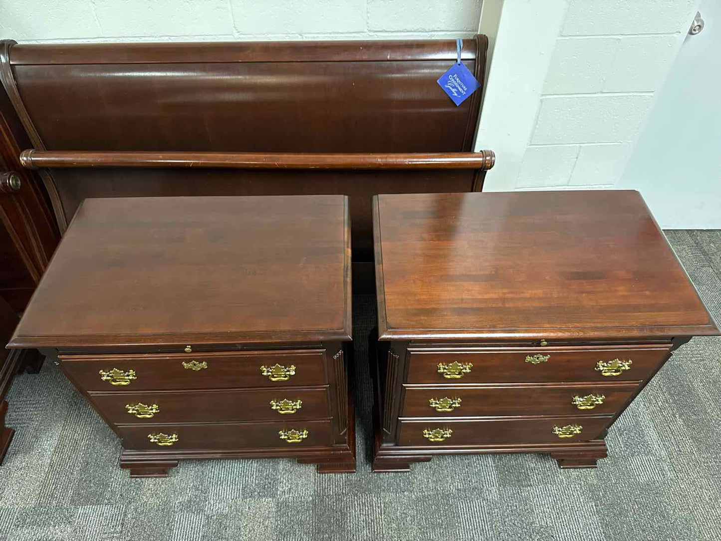 Kincaid Pair of Cherry Nightstands