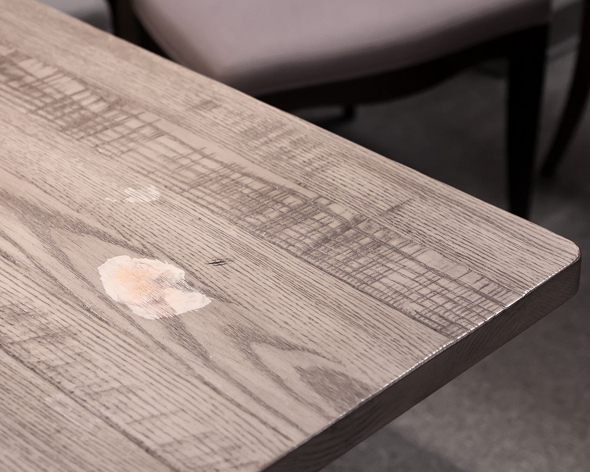 Ethan Allen Corin Trestle Extension Dining Table