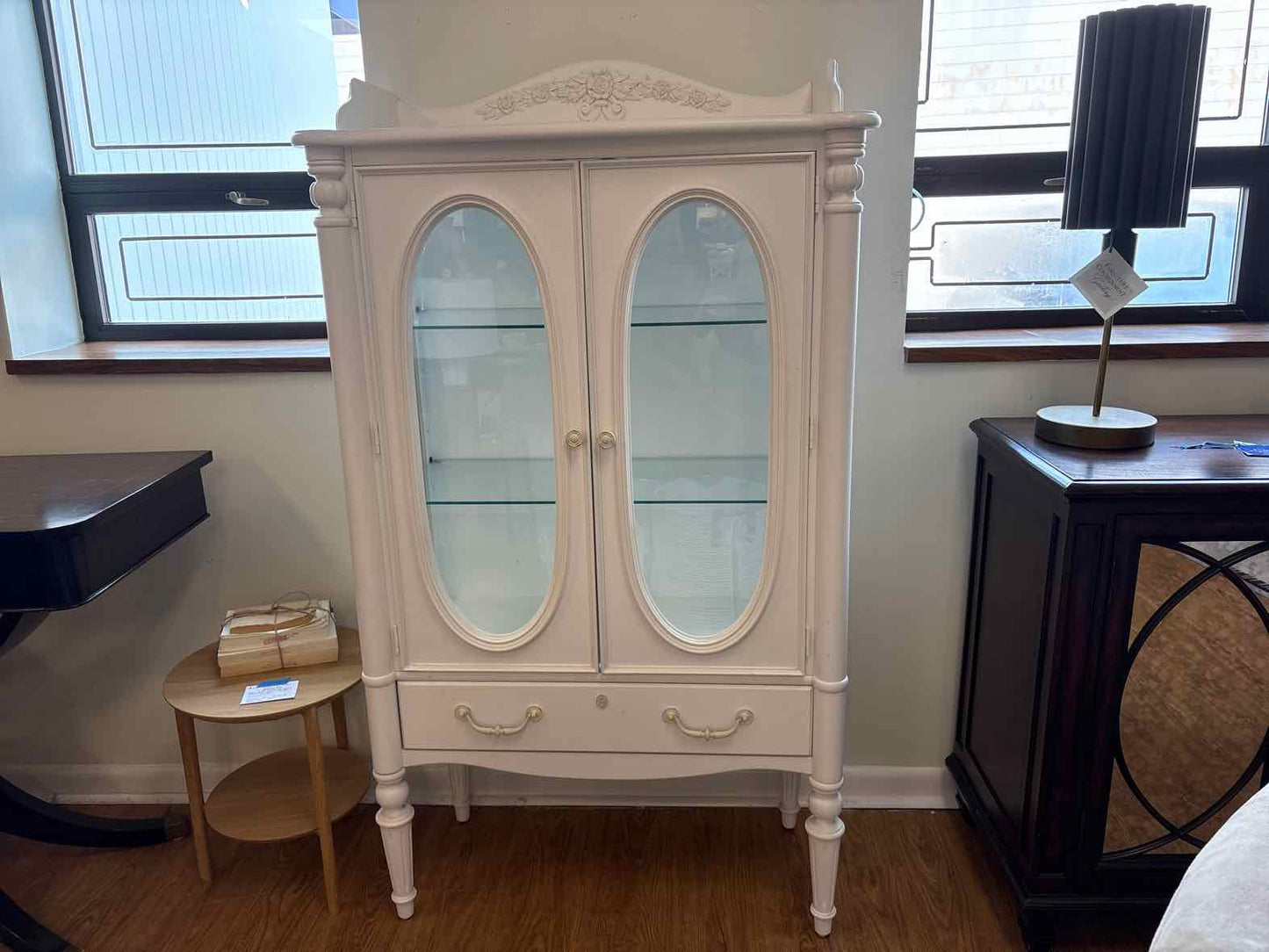 Young American 'Isabella' White Display Cabinet