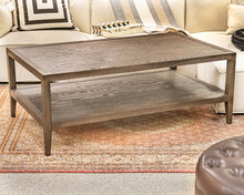 RH ' French Contemporary' Rectangular Dark Stain Finish Cocktail Table