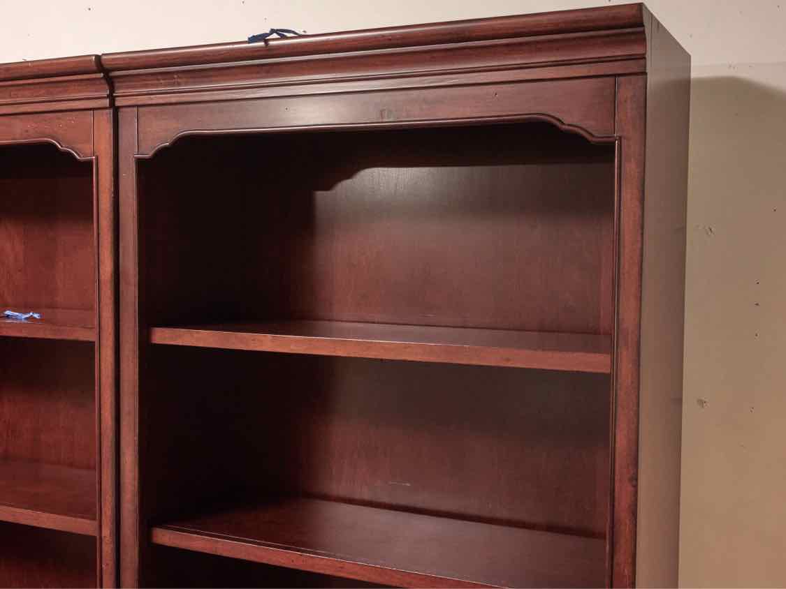 Cherry 2 Shelf Bookcase with 2 Doors