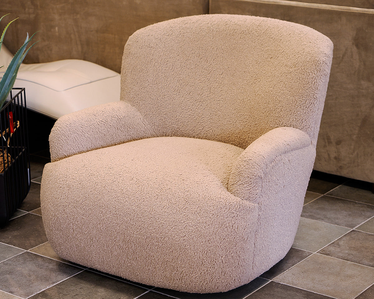 Pair of Four Hands Kadon Swivel Chairs