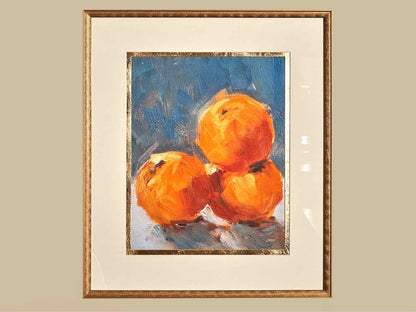 Orange Stack Wall Decor