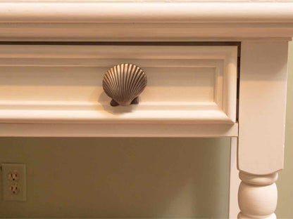 Stanley 'Young America' White  Desk with 4 Drawers & Side Chair