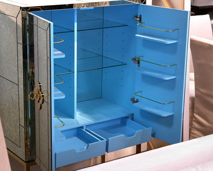 Jonathan Alder 'Delphine' Bar Cabinet