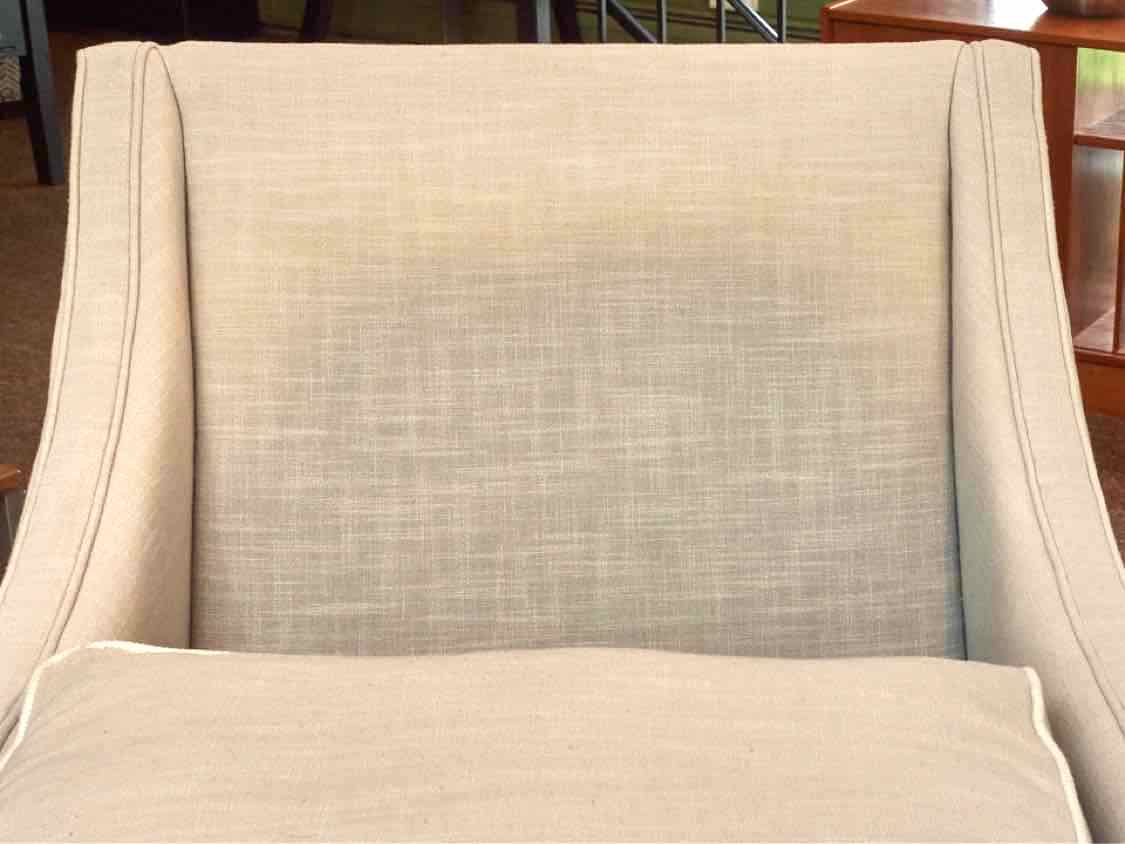 Pair Of Miles Talbot  Joe Ruggiero Collection Wing Back Chairs