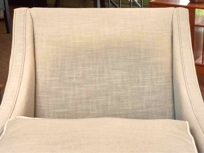 Pair Of Miles Talbot  Joe Ruggiero Collection Wing Back Chairs