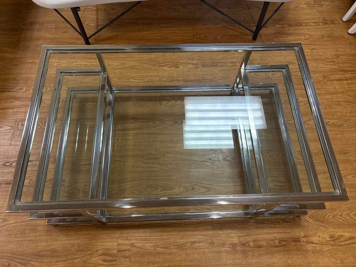Williams Sonoma 3-Tier Cocktail Table