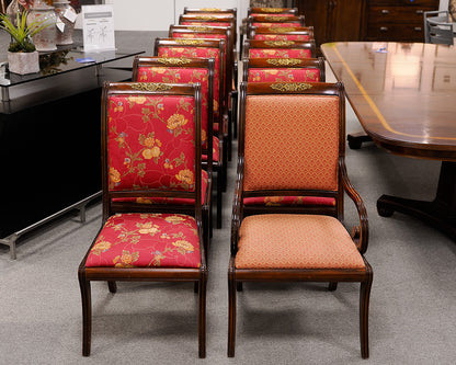 Set of 12 Henredon Dining Chairs