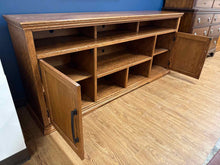 Colonial Place Oak Media Console