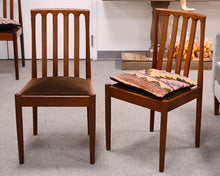 Set of 6 British Mid-Century Modern 1970's Vintage Teak Dining Chairs