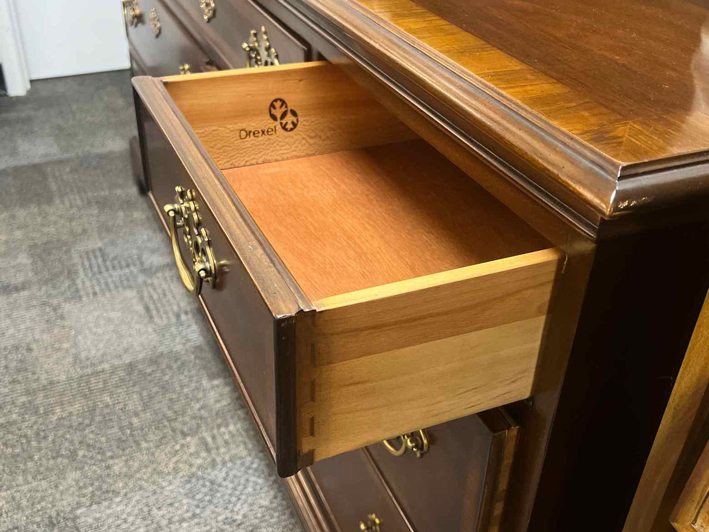 Drexel Inlaid Mahogany Dresser