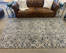 Rizzy Home Opulent Collection 8x10 Area Rug in Gray-Lt Gray