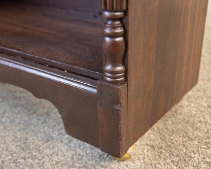 Petite Mahogany Bookcase