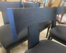 Set of 4 'Klisomes' Black Oak RH Dining Chairs