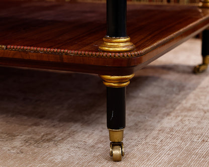 American Deco Rosewood Coffee Table