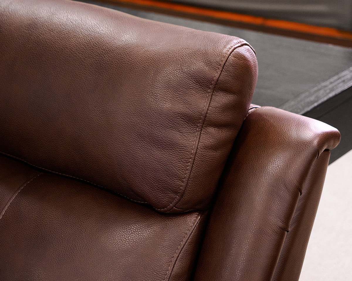 Leather Italia USA Two Cushion Love Seat