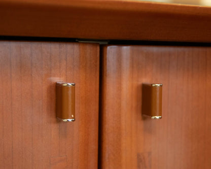 Birch Art Deco Style Server