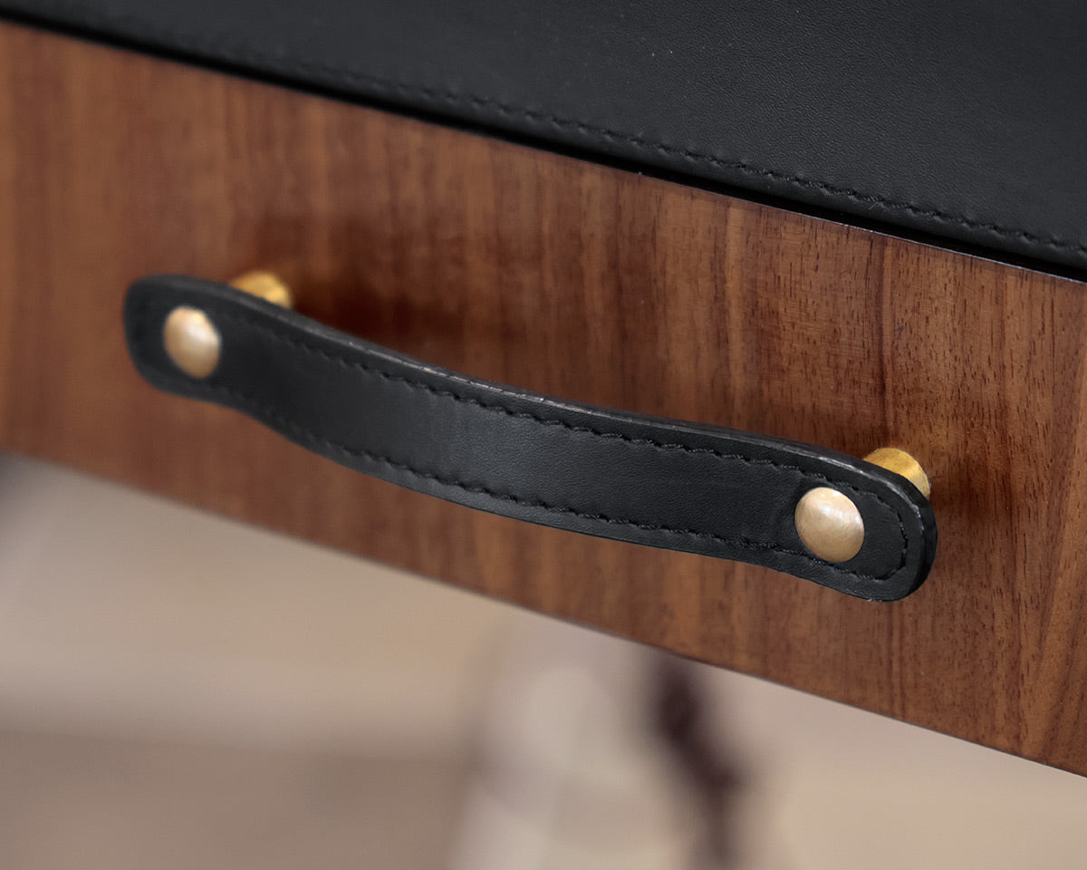 Villa & House 'Roberto' Leather Wrapped Desk