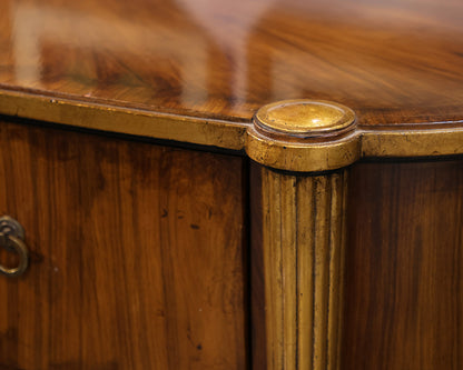 Antique Neoclassical Inlaid 3-Drawer Accent Chest