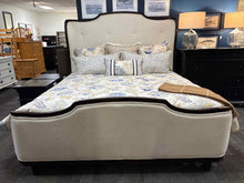 Bernhart King Bed with Espresso Trim